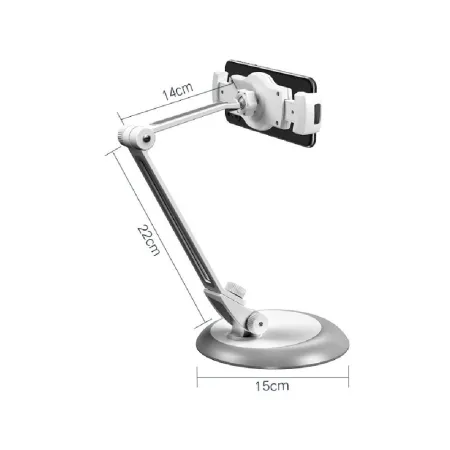 Ramię Biurkowe Do Tabletu 4-10 Cali Z Metalową Podstawą
